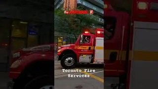 Responding: Toronto Fire Services, L325 & AL325 - Lights & Sirens - #2025 #ontario #fire