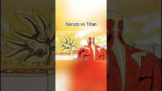 Naruto vs Titan #animeshorts#naruto #animeinhindi #aot
