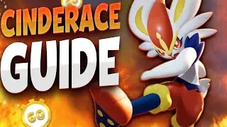 Pokemon Unite How to play CINDERACE Like a Pro in 60 seconds or less | Tips & Tricks Beginners Guide