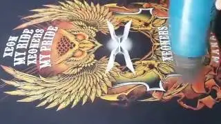 Tutorial sablon sparasi plastisol 5 warna #proofing