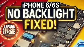 &ldquo;iPhone 6/6s No Backlight Issue Repaired | Quick Fix for Dim Screen!&rdquo;