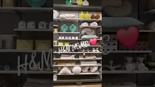 H&M SPRING HOME DECOR SHOPPING #hm #hmhome #home #homedecor