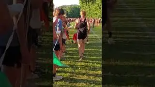 Runners help member of opposing team cross finish line | Humankind #shorts #goodnews
