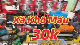 Xã bỏ 1 thùng hàng phế liêu phế phẩm hàng dạt đồng giá 30k 