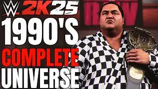 I made the BEST Universe but it's 1990's WWF! (COMPLETE)