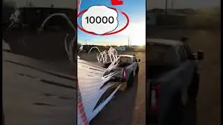 10000 layers of saran wrap versus truck!!￼