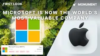 Microsoft Overtakes Apple To Become The World&rsquo;s Most Valuable Company!!! STOCK PRICE ANALYSIS!