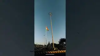 Indian Flag at Chatrapati Shivaji Maharaj Terminus Mumbai. #india #flag #Reel #shorts #mumbai