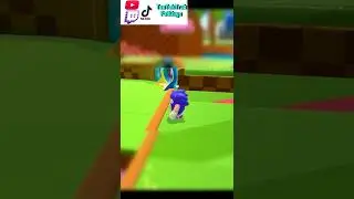Fall Guys Sonic Adventure Race! #shorts