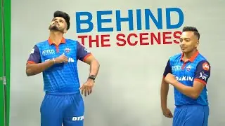 Delhi Capital Cricketer Boys funny dance (Behind The Scenes)