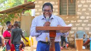 Bishop Daniel Kazungu preaching 