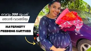 300 രൂപക്ക് ഇത്രയും നല്ല maternity feeding kurthis കിട്ടും 😳 #devugokul #phoenix #phoenixcouple