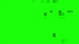 Green Screen Glitch Pixel - Digital Overlay Loop | Free Download