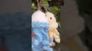 jellyfish keychain 🪼 #youtubefamily  #art #subscribe #crochet #trending #like #views #crocheting
