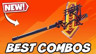 BEST COMBOS FOR *NEW* SULFURIC STREET SHINE PICKAXE (FREE VOLCANIC ASSASSIN QUEST PACK)! - Fortnite