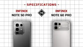 INFINIX NOTE 60 PRO VS INFINIX NOTE 50 PRO | SPECIFICATIONS COMPARISON!!
