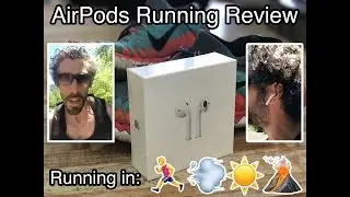 Apple AirPods Running Review by a Marathon Runner - Mountain, Heat, Wind, Sprinting + Slow Motion!