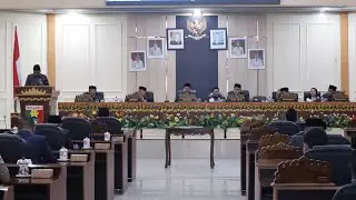 DEWAN PERWAKILAN RAKYAT (DPRD) KAB. TANGGAMUS MENGGELAR RAPAT PARIPURNA