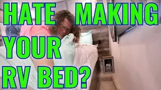 HOW to MAKE Your RV Bed EASIER | NOW you can enjoy making your bed with Beddy's