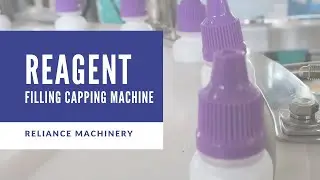 5 ml Biological Reagent Bottle Filling Capping Machine using PLC - RELIANCE