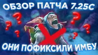 Быстрый Обзор Патча 7.25C | Имбы Мертвы?