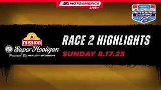 Mission Super Hooligan National Championship Race 2 at Mid-Ohio 2025 - HIGHLIGHTS | MotoAmerica