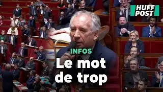 François Bayrou maintient le terme de « submersion migratoire » sous les applaudissements du RN
