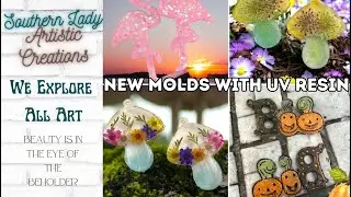 Unboxing of Products and Pouring New TEMU Molds with LET'S RESIN UV Resin 😍😍