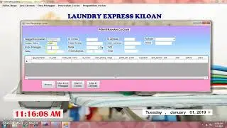 Tugas Program Aplikasi Laundry Menggunakan Visual Studio 2010