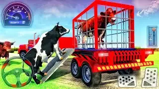 Farm Animal Transporter Truck - Pet Zoo Drive Simulator 3D - Best Android GamePlay