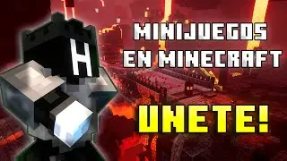⚔️MINIJUEGOS CON USTEDES EN MINECRAFT! UNETE! !ip