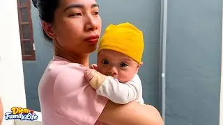 Watching TV Distracted Mom Until She Forgot to Breastfeed Baby Kim