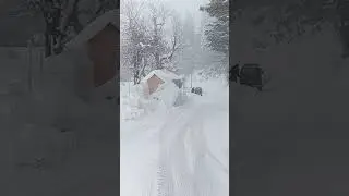snow fall😇snow fall in kpk thandiani hazara @Shabana Qureshi ka kitchen