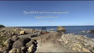 En natt p&aring; Sillh&auml;llorna vid Bjur&ouml;klubb med myggn&auml;t  21-07-02