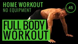 10 MINUTE FULL BODY WORKOUT 😵| No Equipment Home Workout