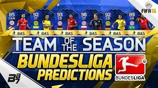 BUNDESLIGA TEAM OF THE SEASON (TOTS) Predictions! w/ TOTS AUBAMEYANG!   | FIFA 16