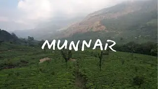 Munnar Kerala | Drone Footage | Relaxing Music | 4K
