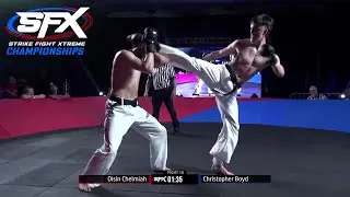 Ois&iacute;n Chelmiah VS Christopher Boyd - SFX Strike Fight Xtreme Championships