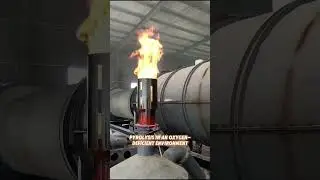 Coconut shell charcoal making machine#charcoalpowder#carbonization#pyrolysis#furnace#recycling#fyp