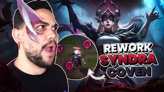 REACT: MUDAN&Ccedil;AS NA SKIN DA SYNDRA COVEN | LEAGUE OF LEGENDS | LOL | JUMARGEM