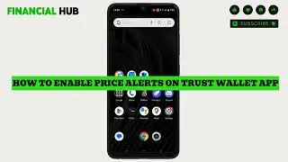 How To Enable Price Alerts On Trust Wallet App 2025 | Get Crypto Price Notifications