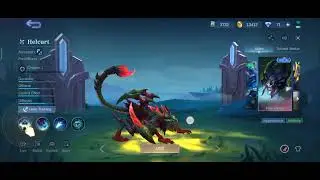 Mobile Legend Painted Skin Helcurt Evolved Predator @MarkUllyses