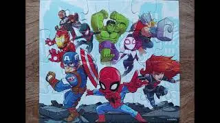 Puzzle # 1,408 -  MARVEL SUPER HERO ADVENTURES