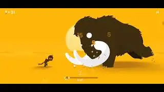 Победил мамонта в игре Big hunter #bighuntergameplay 