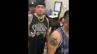 inocent one public view atend by slykane glock9 #187mobstaz #mothugs #viral
