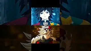 Giyu vs Doma 🔥 Water Breathing vs Ice Demon #uppermoon2 #doma #giyu #giyuutomioka #shorts