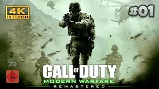 COD 4 MODERN WARFARE - #𝟬𝟭 Der Anfang [𝟰𝗞 𝗨𝗛𝗗]