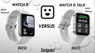 Dizo watch D vs Dizo watch D talk | fitness vs calling | which is good🤔 #techpoke