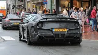 Supercars @Zoute Grand Prix 2019 Saturday | F12 N-Largo, Bagged Pantera, F488 Pista,...
