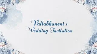Best Hindu Wed Floral Invitation || Sm Photography - 8790597660